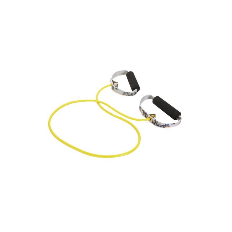 Thera-Band - Body trainer thera-band, tubing soft grips, 1,40m jaune