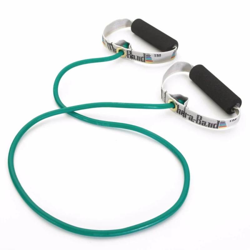 Thera-Band - Body trainer thera-band, tubing soft grips, 1,40m vert