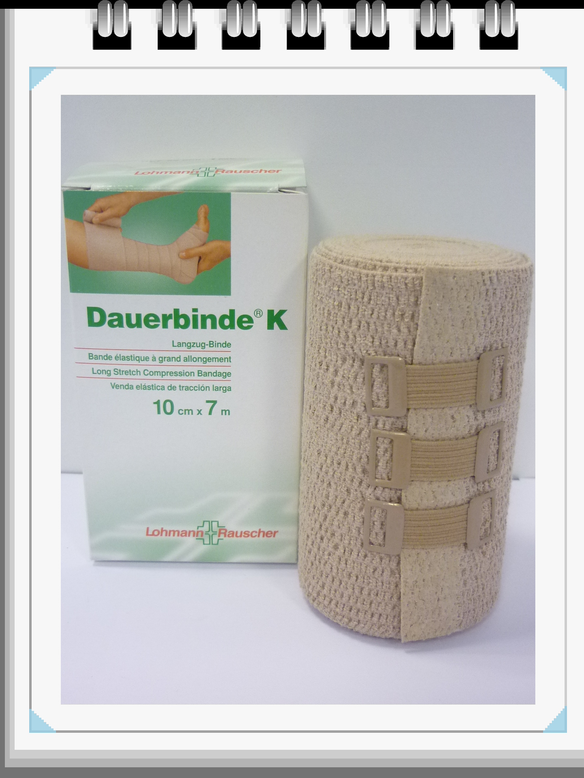 Dauerbinde K 10cm x 7m p--1