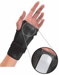 Mueller - Mueller Adjustable wrist brace w--splint - one size - zwart