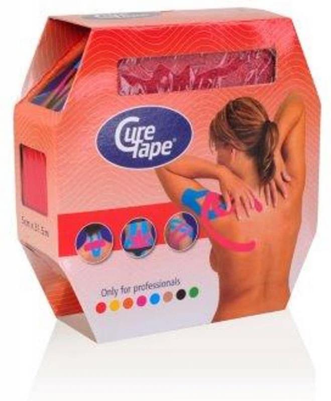 Kinesiotape: Curetape, roze - 5cm x 31,5m