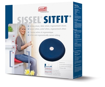 ALLproducts Sissel - Sitfit - Balanskussen - diam. 33cm - zwart