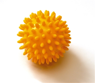 Sissel - Spiky Ball - 8cm - geel - p--2