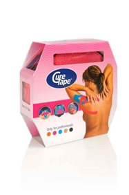 Cure tape - Kinesiotape: Curetape, rouge - 5cm x 31,5m