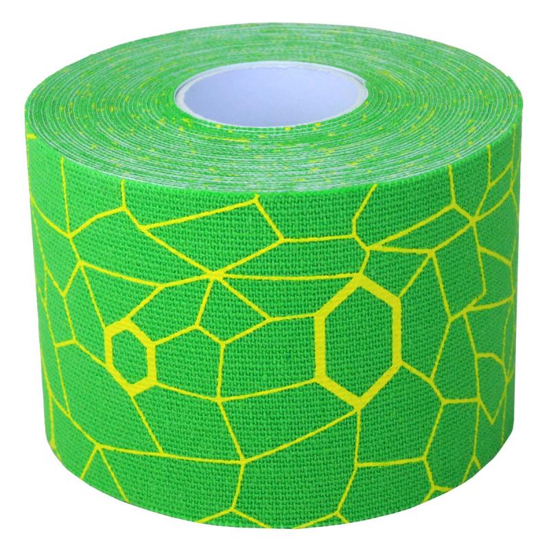 Kinesiology cramer tape 5cm x 5m retail P--1 groen--geel