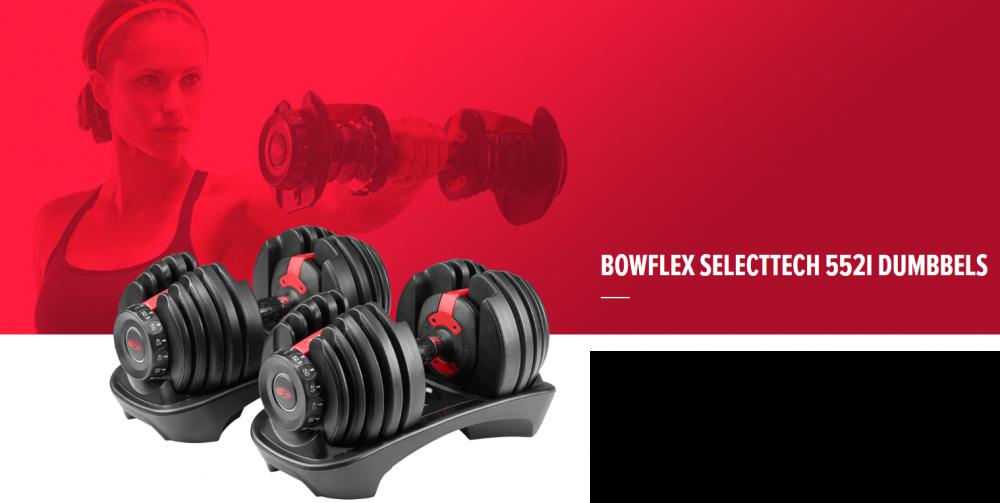 Global Bowflex - Verstelbare Dumbbell – p--stuk – 23,8kg