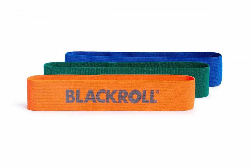 blackroll loop band set (orange, green, blue)