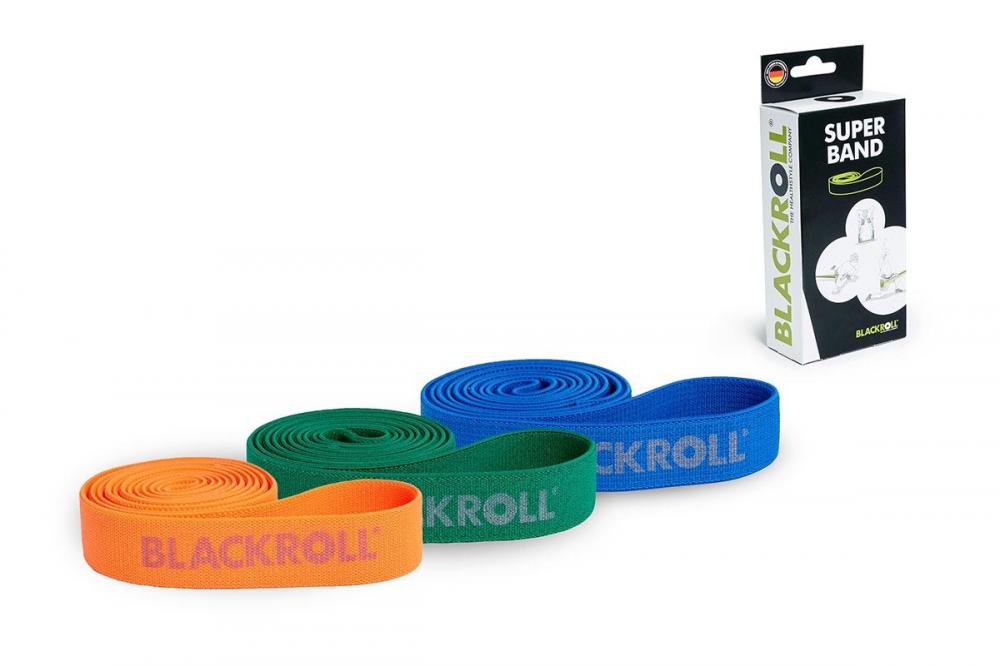 blackroll super band set (orange, green, blue)