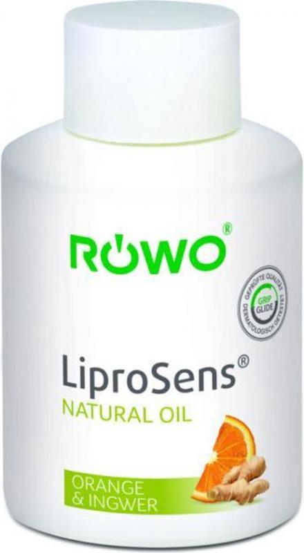 Rowo LiproSens huile naturelle  – orange & Ingwer (orange et gingembre ) – 500ml