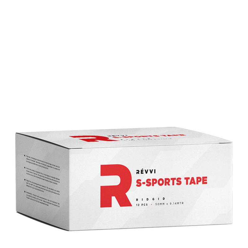 Révvi - Revvi  Kinesiology S-SPORTS fixation tape – multibox – 50mm x 9,14m – 12 rolls--box