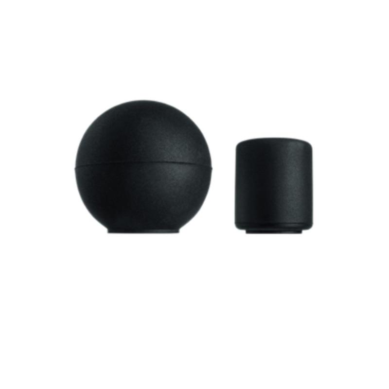 Cefar / Compex - Fixx accessoires:  2 koppen: grote balvormige + cilindervormige