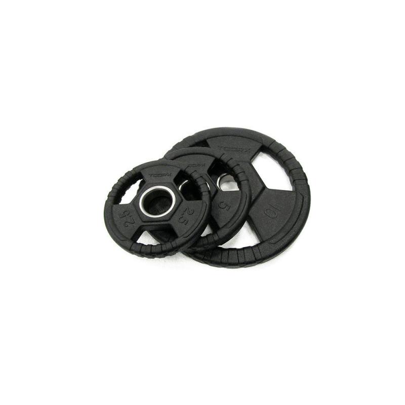 Toorx Toorx_Fitness_Rubber_olympische_halterschijven_20kg_–_pstuk__50mm_–_met_handvaten