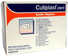 Cutiplast Steriel 10x8cm P--50